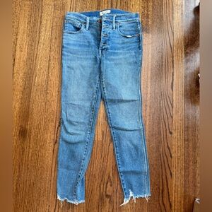 Madewell High Rise Skinny Jeans